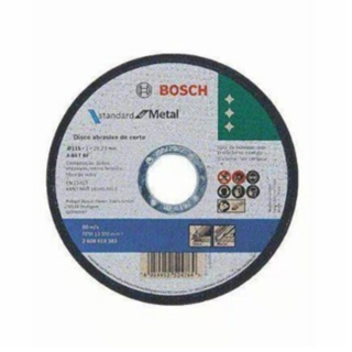 Disco de Corte Estandard Metal 115x1x22.23mm Bosch