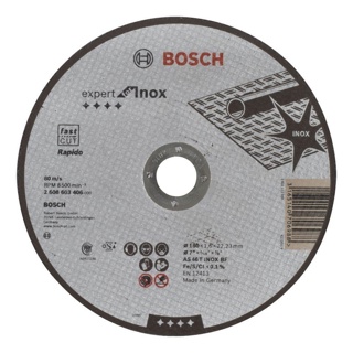 Disco de Corte Expert Acero Inoxidable 180x1.6x22.23mm Bosch
