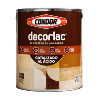 CONDOR DECORLAC TRANSPARENTE MATE LITRO 850MC-0.95 *COD ANT*