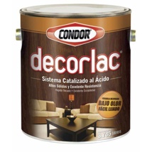 CONDOR DECORLAC TRANSPARENTE MATE CANECA 850MC-18.93 *COD ANT*